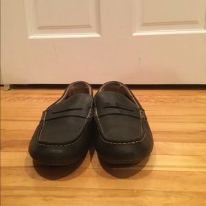 Clarks Black Penny Loafers - barely worn!